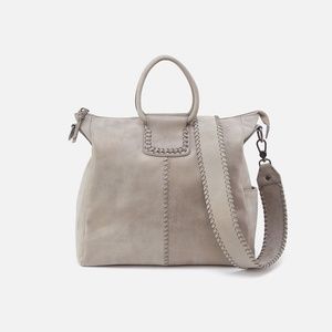 HOBO Sheila Large Satchel In Metallic Leather